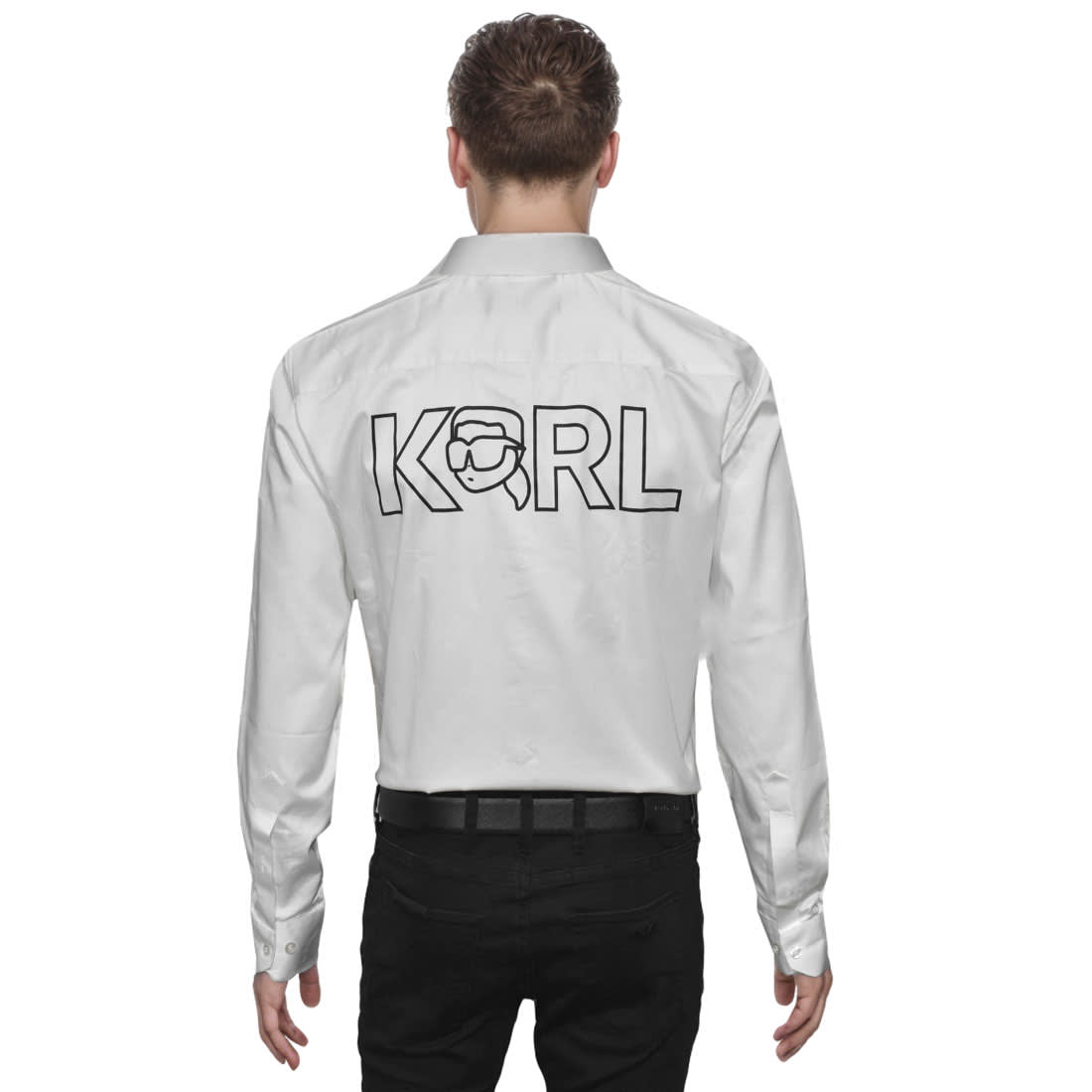 Karl Lagerfeld White Premium Quality Luxury Shirt-1