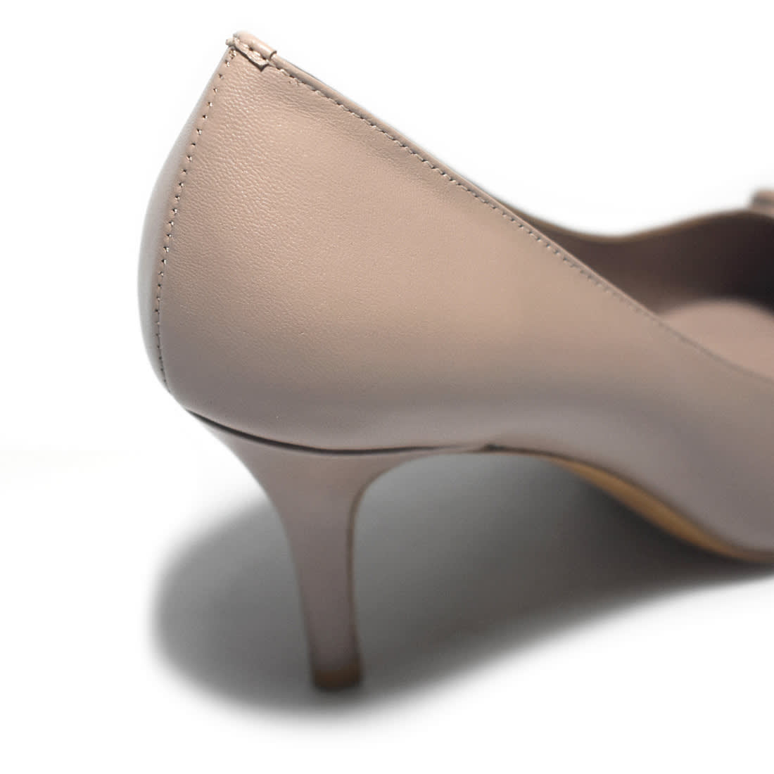 Valentino Dusty Rose Leather V Logo Pumps Sandals-4