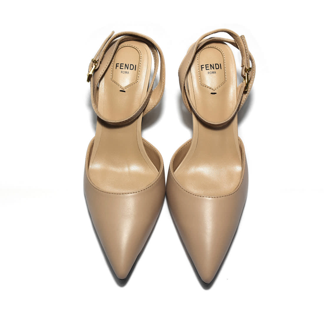 Fendi Apricot Premium Heel Sandals-5