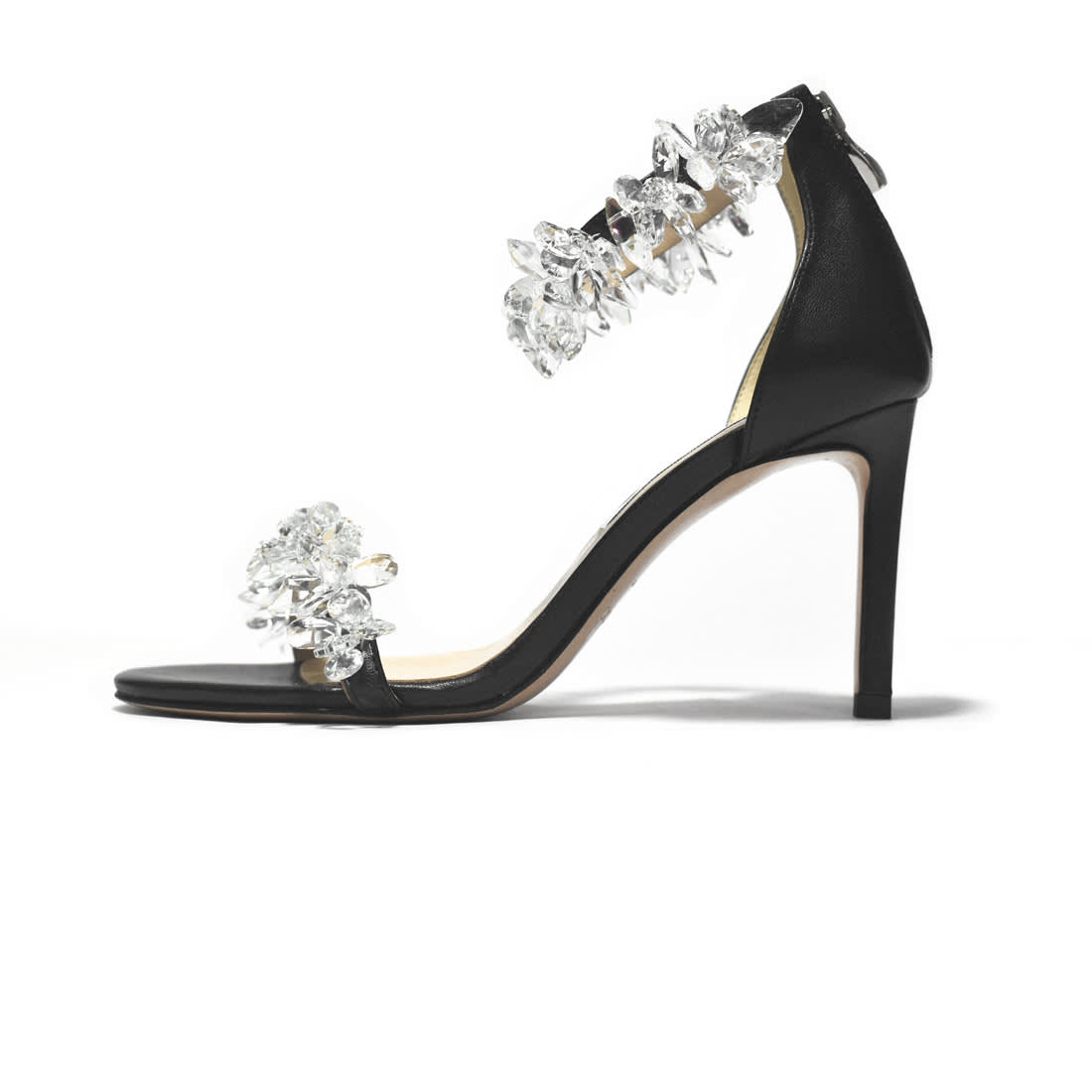 Jimmy Choo Black Maisel Embellished Sandals-1