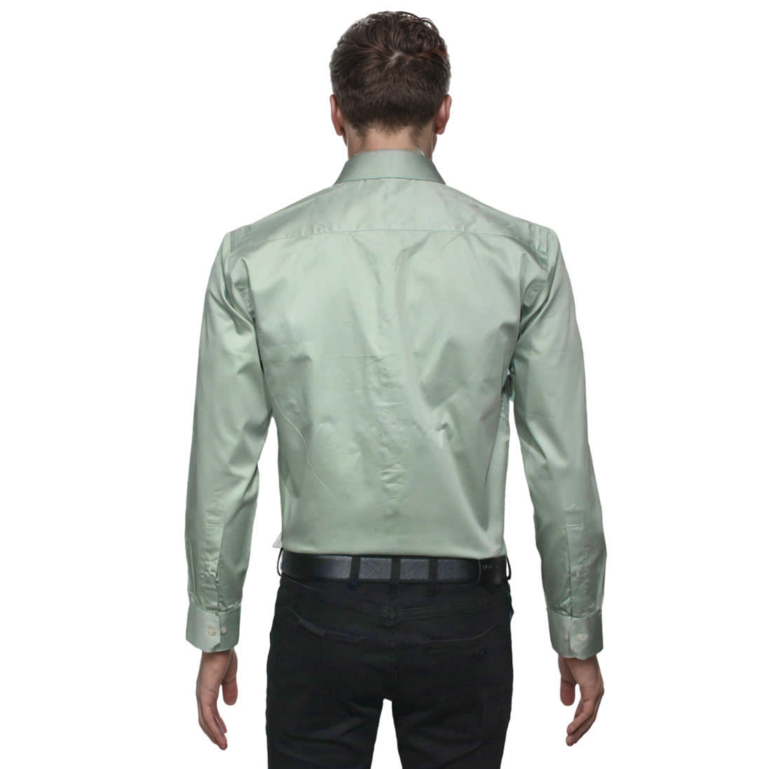Giorgio Armani Light Teal Green Premium Quality Shirt-1
