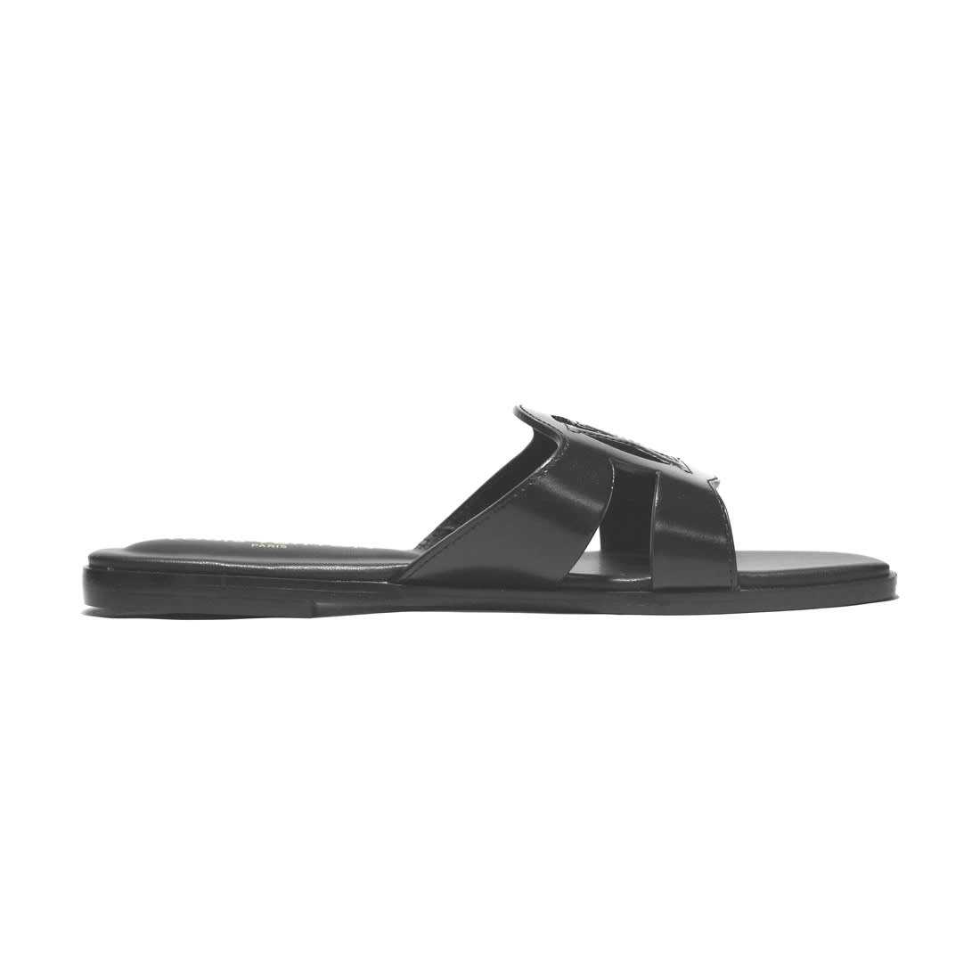 Louis Vuitton Isola Flat Mule Black Sandals-2