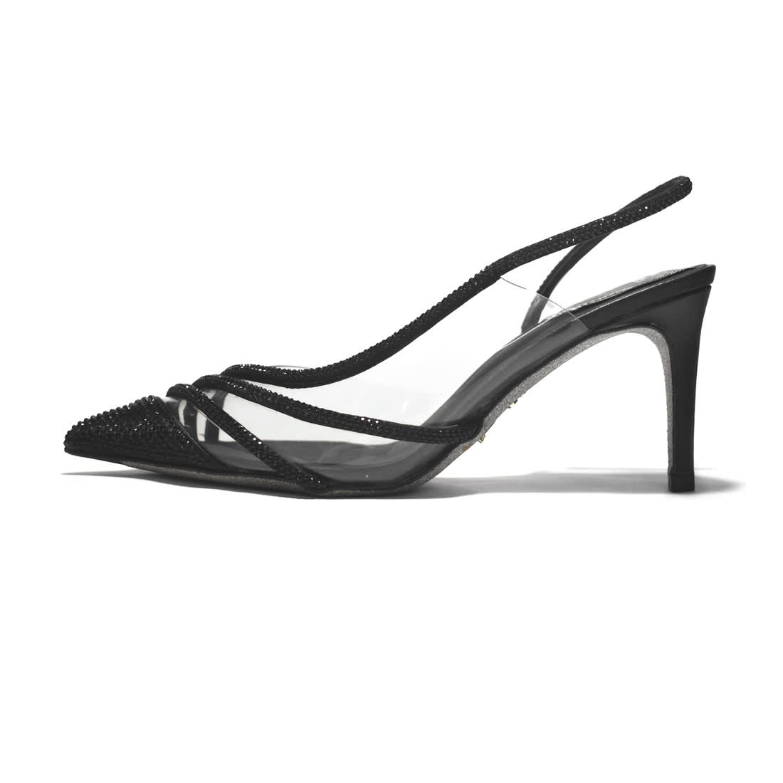Rene Caovilla Black Premium Heel Sandals-1