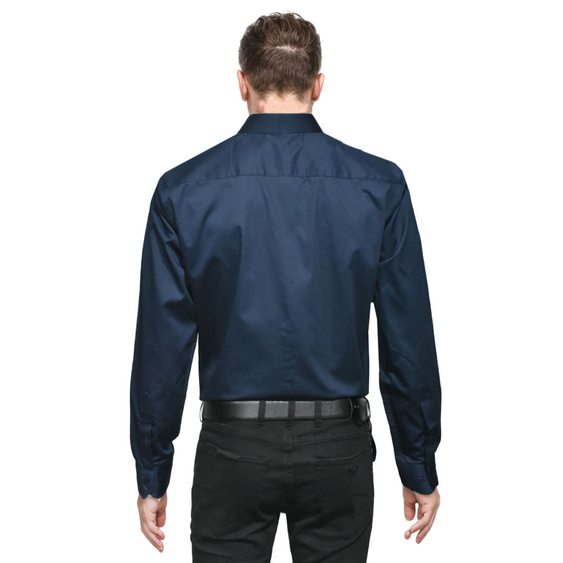 Emporio Armani Navy Blue Premium Quality Shirt-2