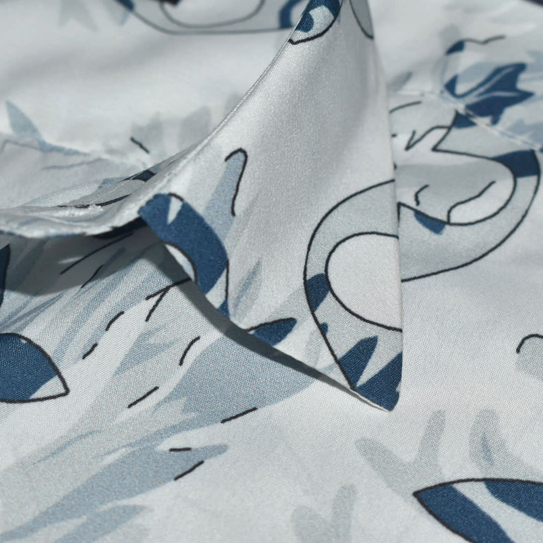 Louis Vuitton Monogram White & Blue Premium Shirt-4