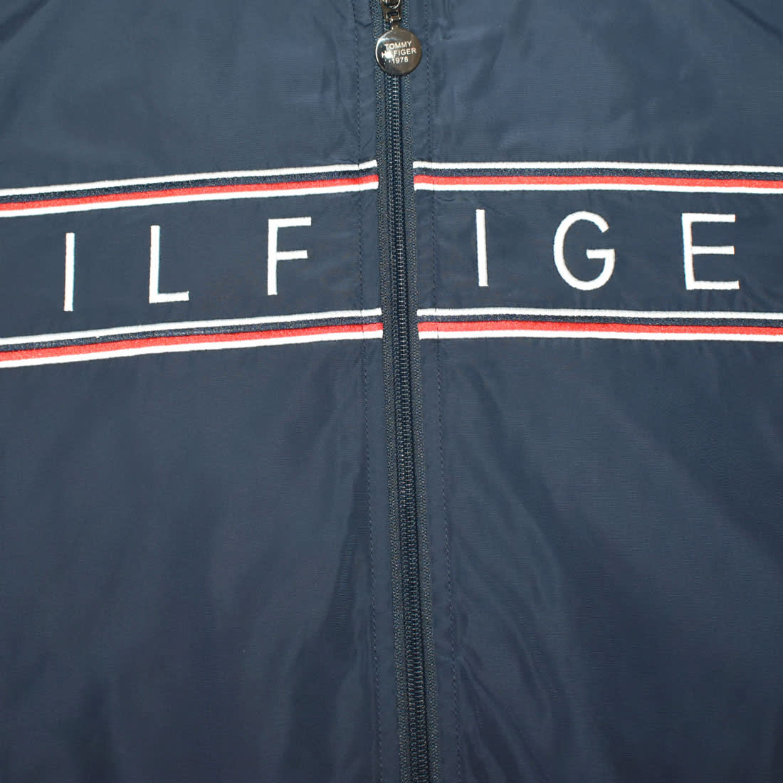 Tommy Hilfiger Embroidered logo Blue Premium Jacket-3