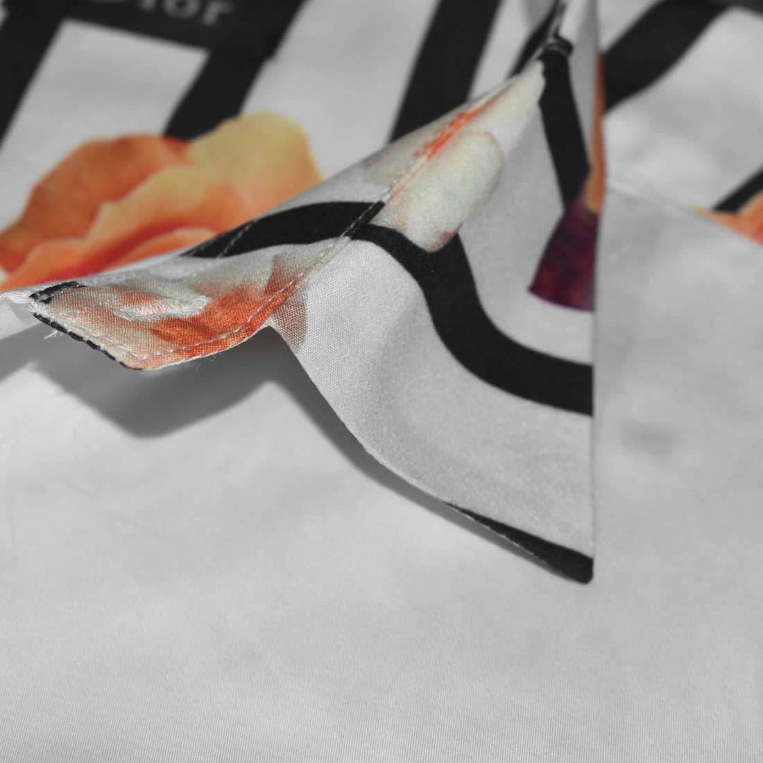 Dior logo Patch White Designer Premium Shirt-4