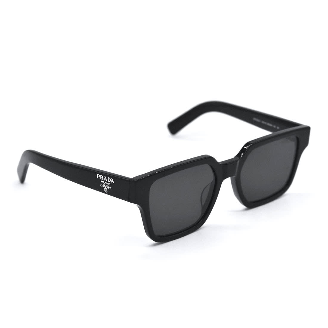 Prada Black Premium Square Sunglasses-0