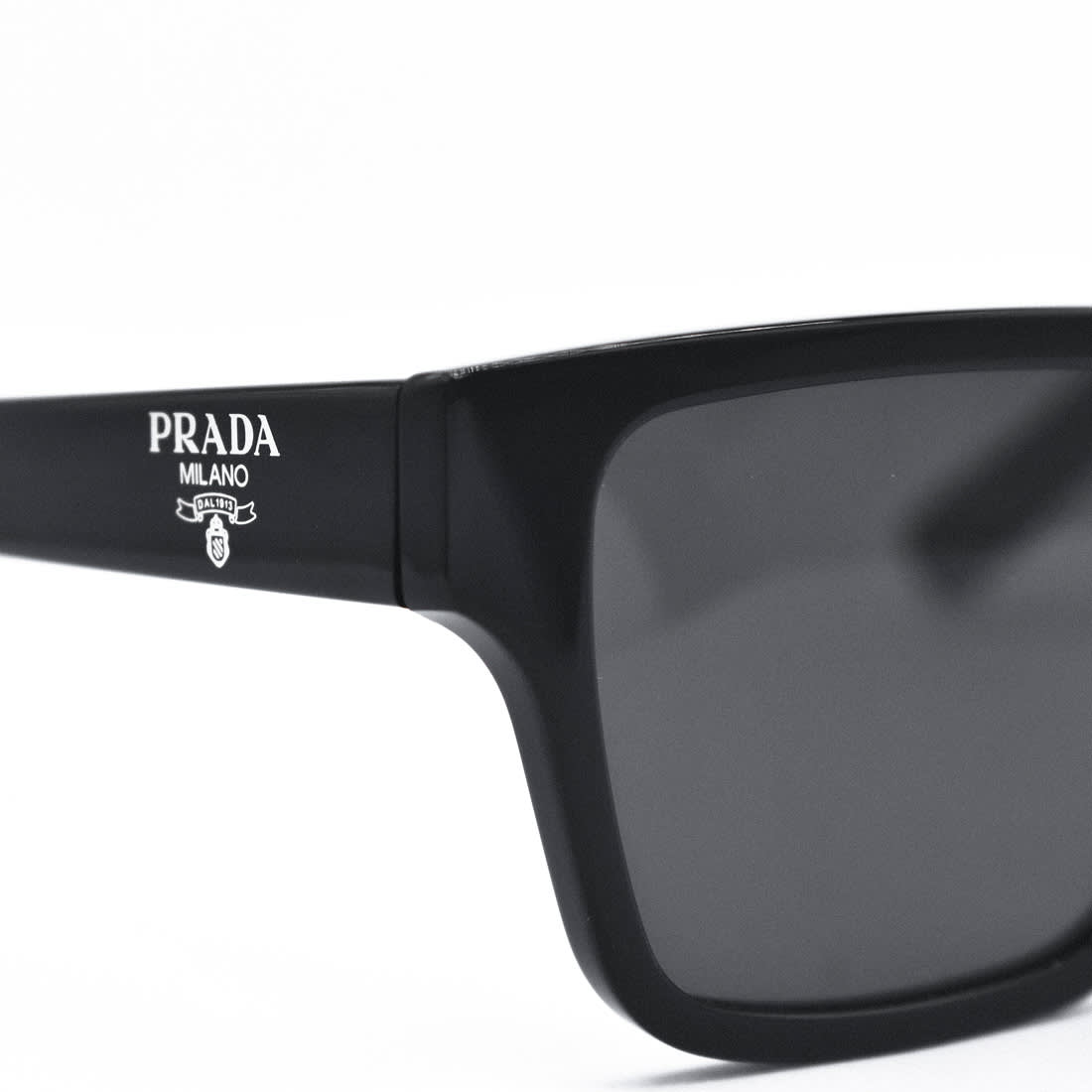 Prada Black Premium Square Sunglasses-2