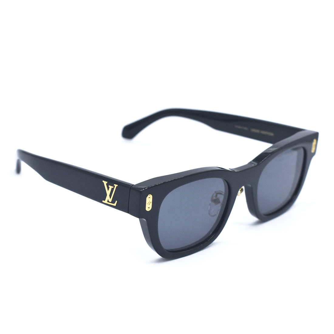 Louis Vuitton Navy Blue Confidence Square Sunglasses-0