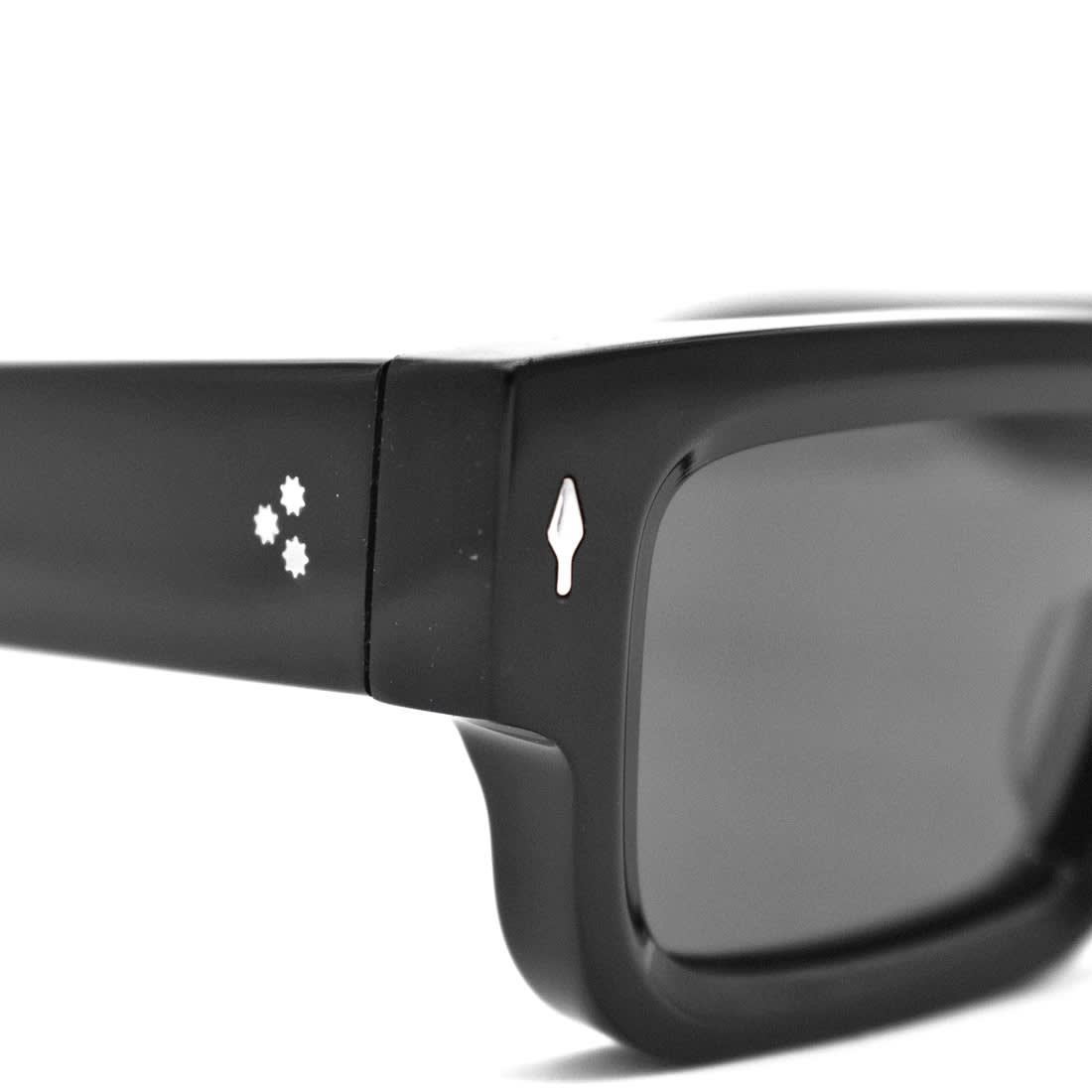 Jacques Marie Mage Black Acetate Luxury Sunglasses-2