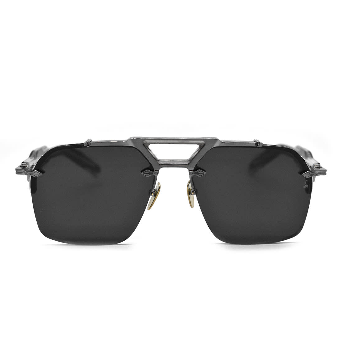 Jacques Marie Mage Black & Silver Premium Sunglasses-1