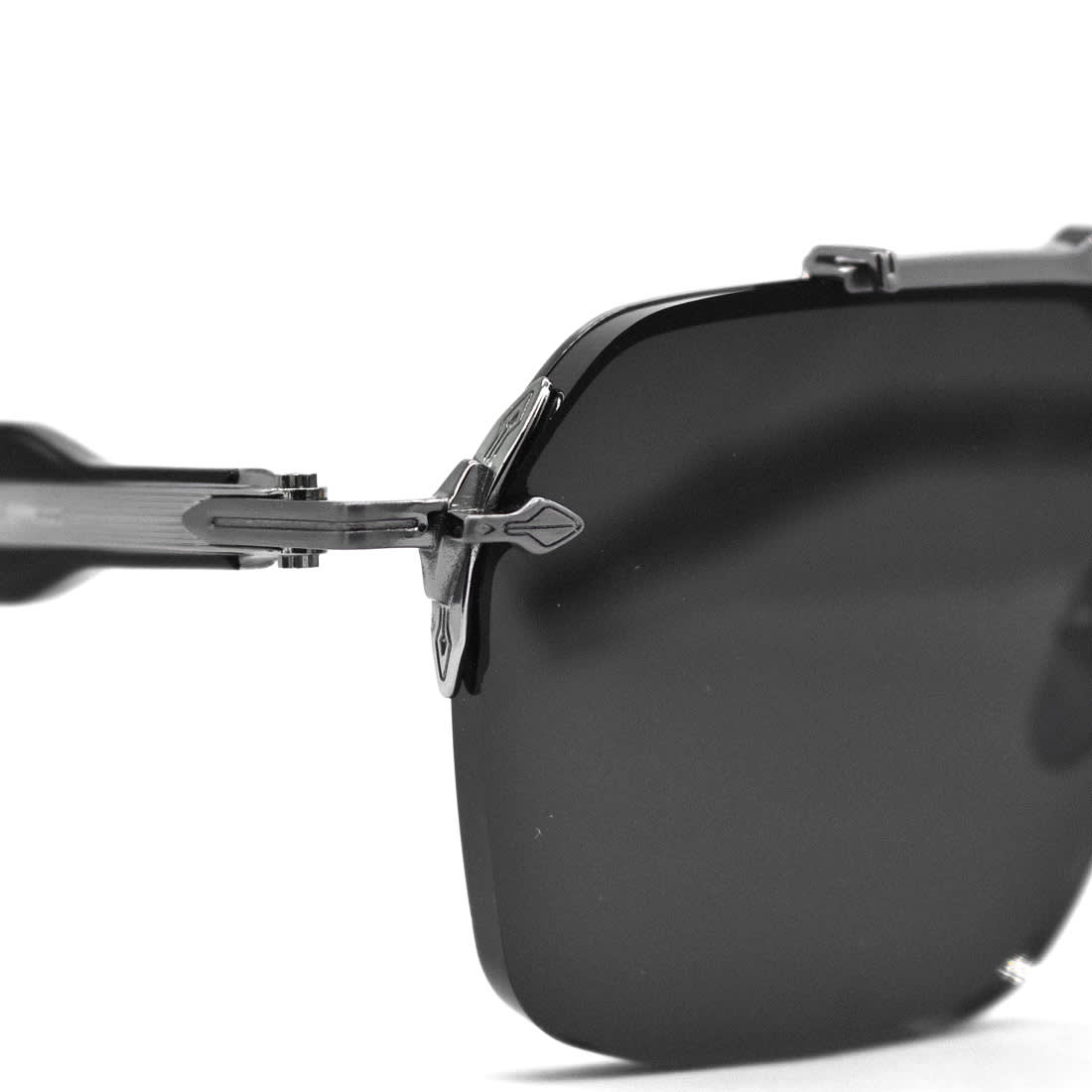Jacques Marie Mage Black & Silver Premium Sunglasses-2