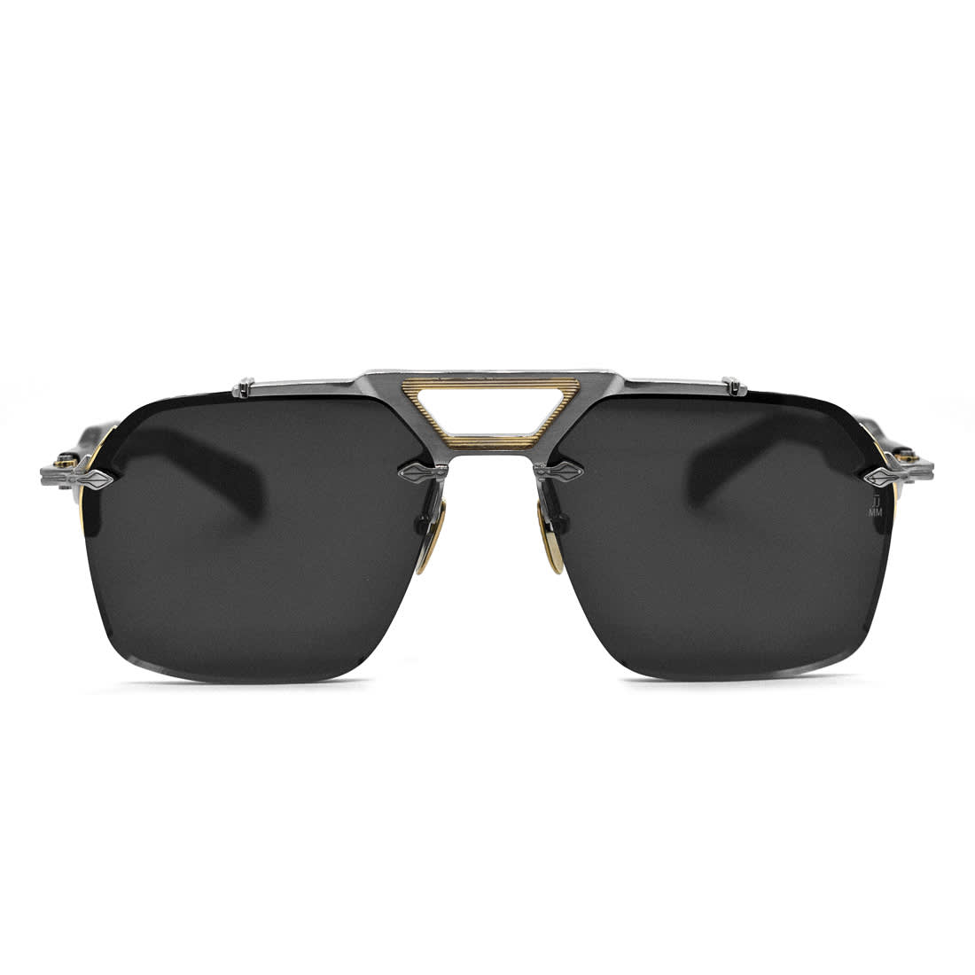 Jacques Marie Mage Black & Golden Premium Sunglasses-1