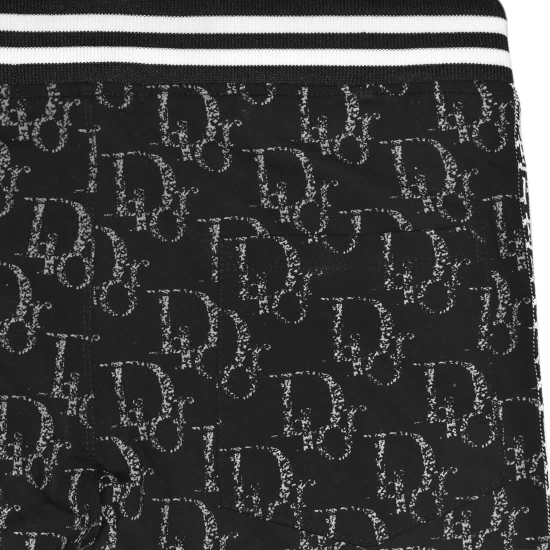 Dior Printed Black Premium Men Track Pants-4