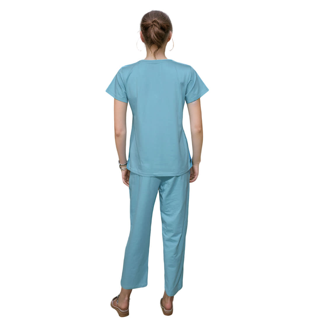 Amiri Blue Premium Cotton Co-ord Set-2