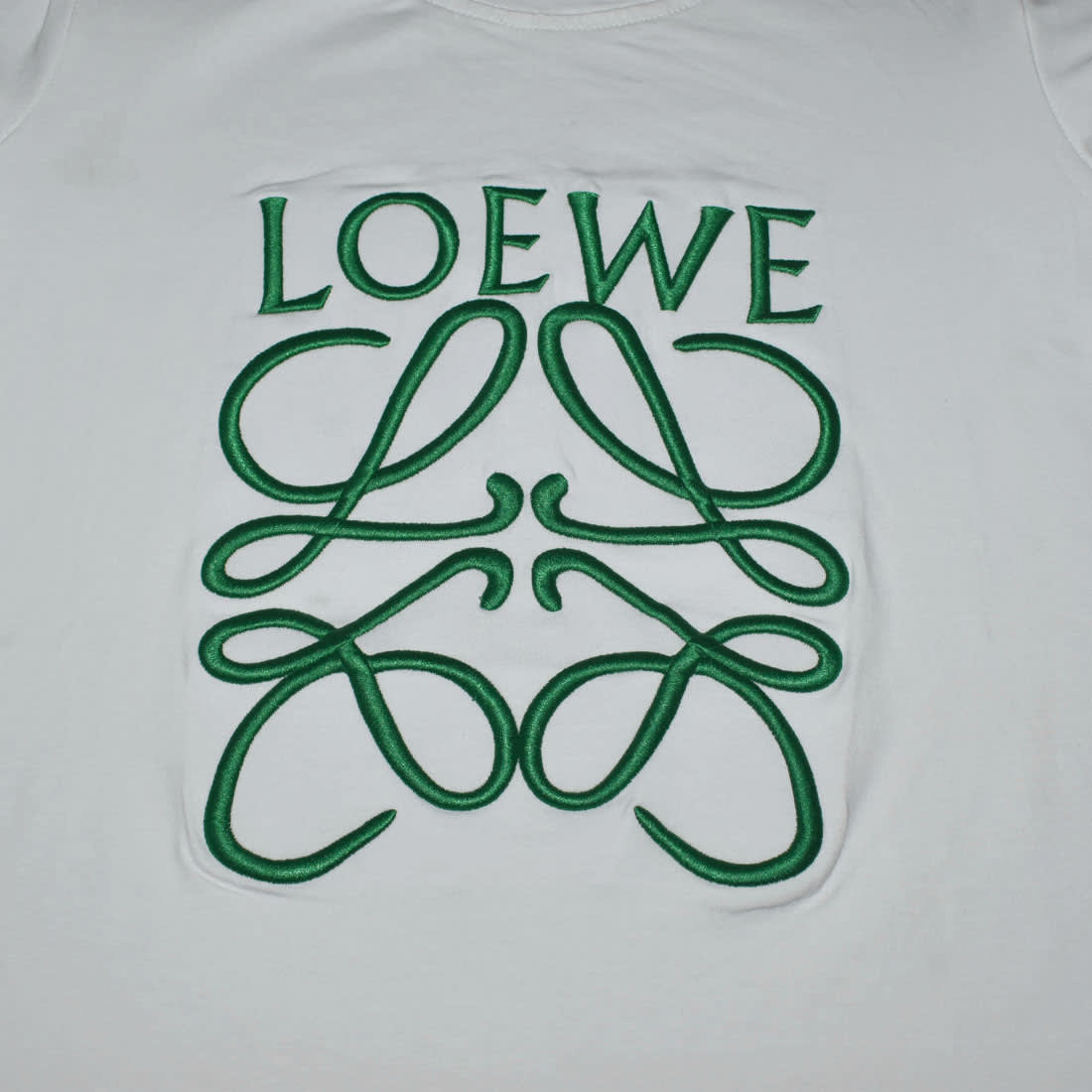 Loewe Embroidered logo White Premium Co-ord Set-3