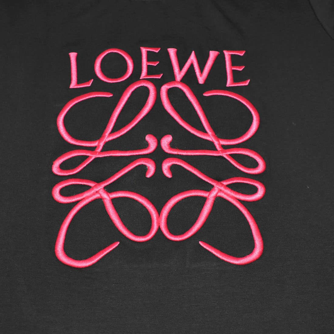 Loewe Embroidered logo Black Premium Co-ord Set-3
