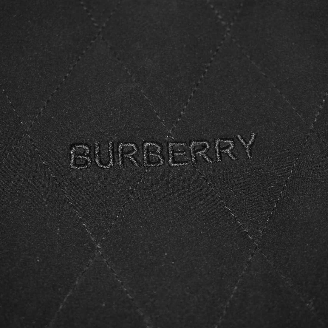 Burberry Embroidered Black Premium Quality Jacket-3