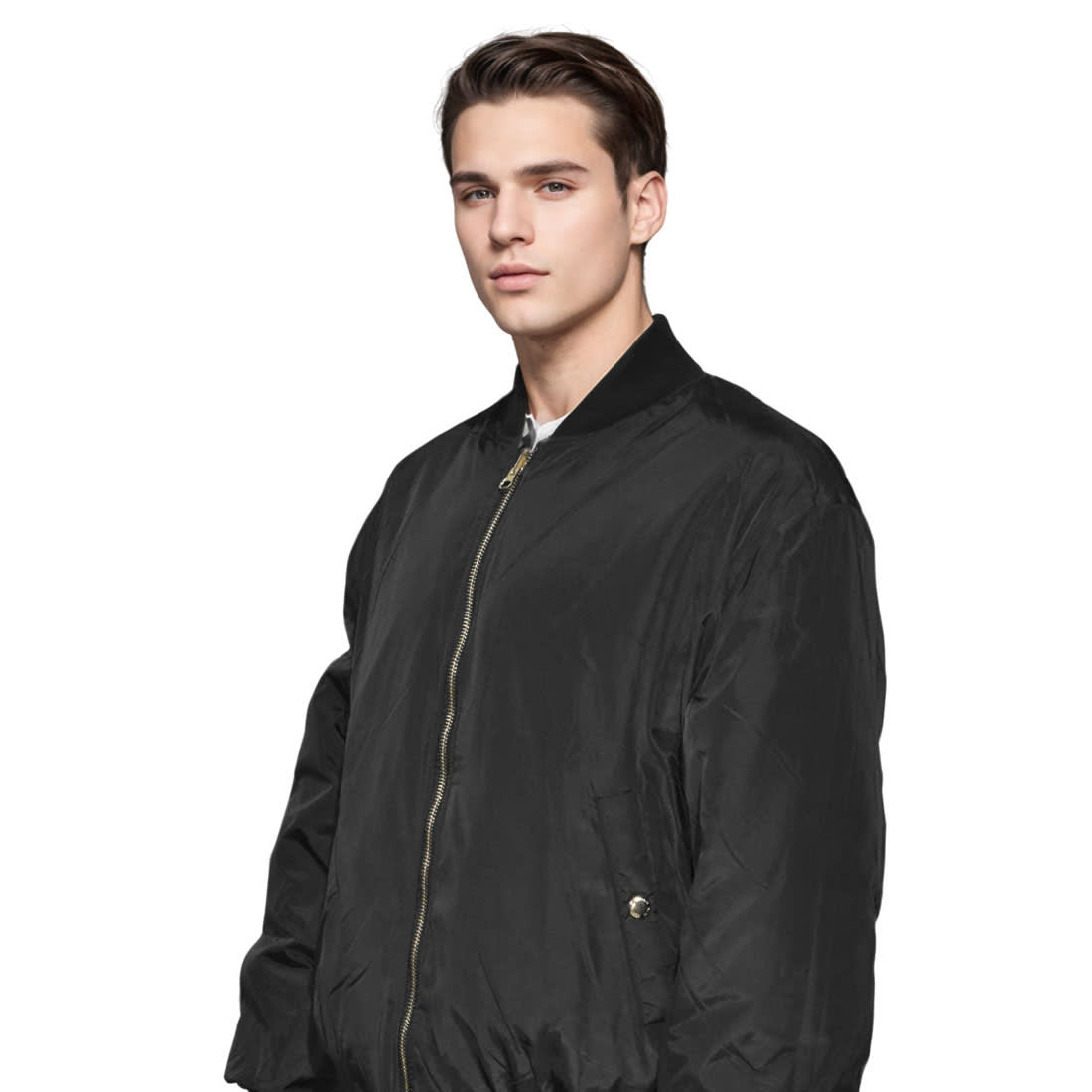 Versace Jeans Couture Black & Blue Reversible Jacket-1