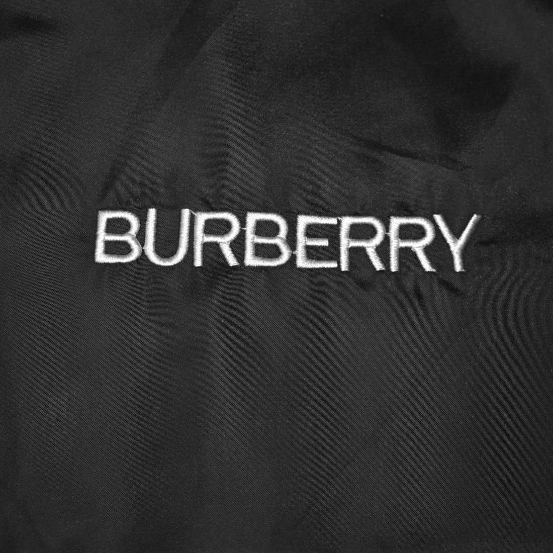 Burberry Embroidered Black Premium Luxury Jacket-3