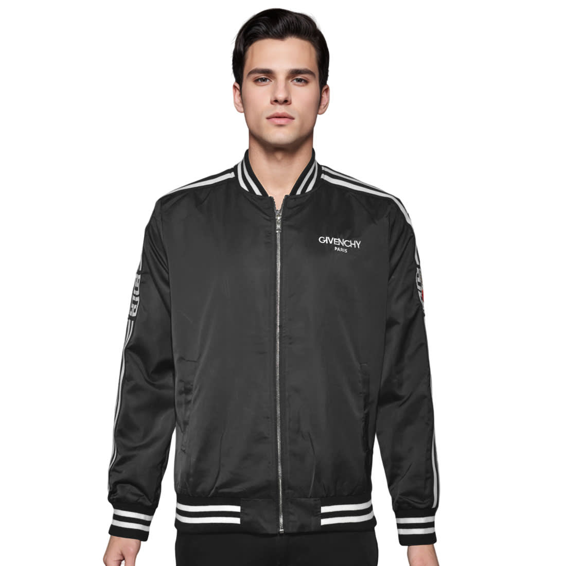 Givenchy Paris Black Quality Zipper Jacket-1