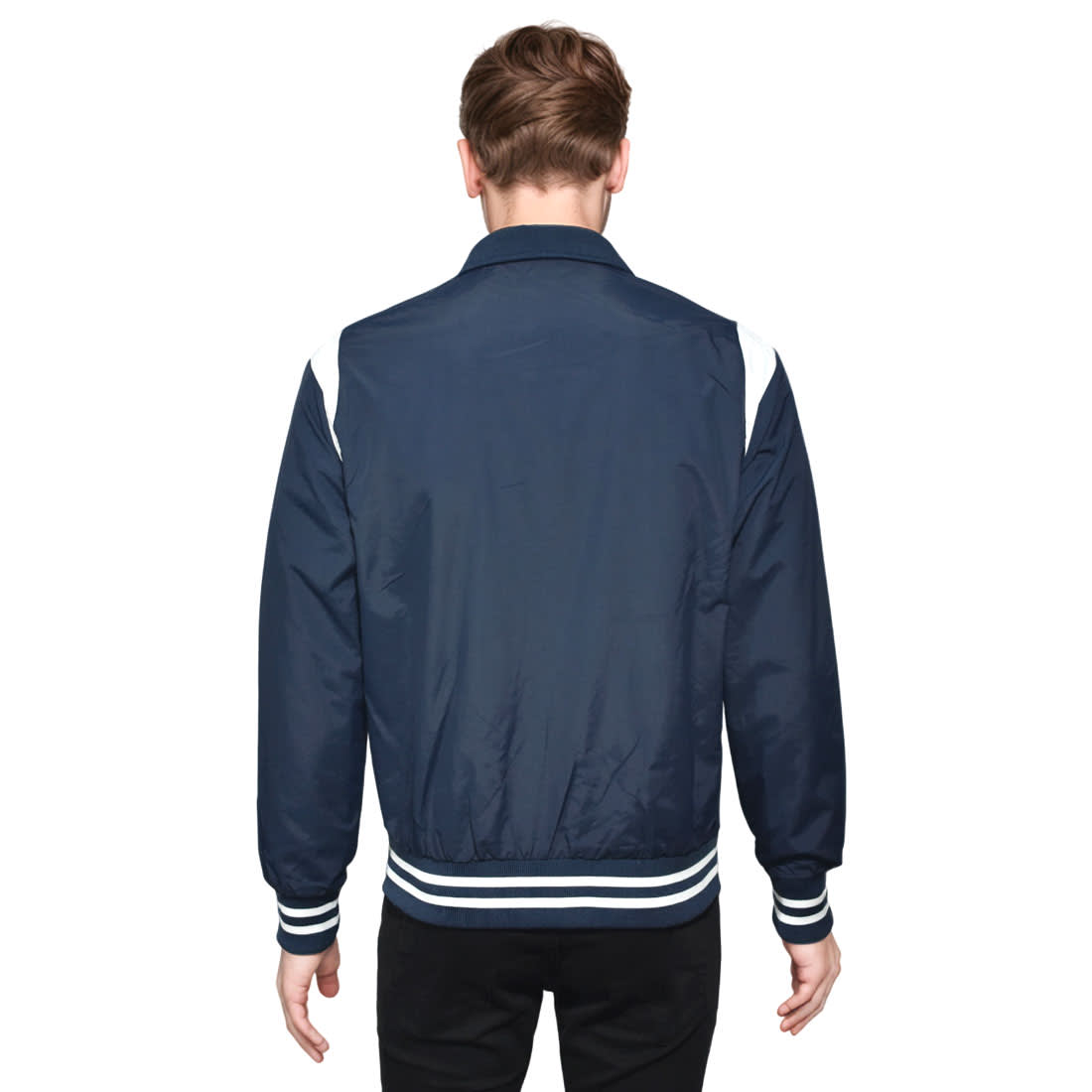 Louis Vuitton Embroidered logo Blue Premium Jacket-2