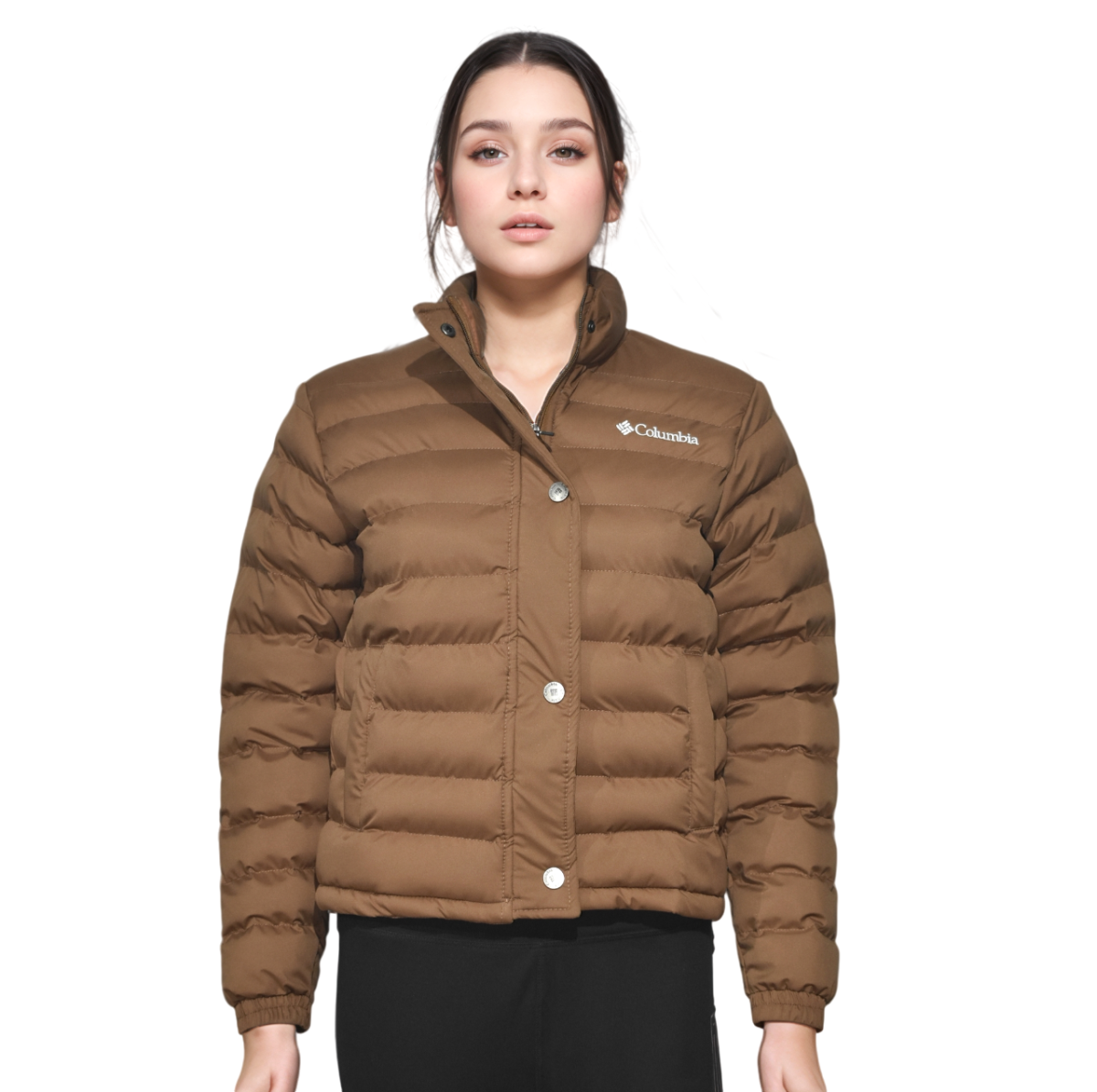 Columbia Brown Premium Quality Jacket-1
