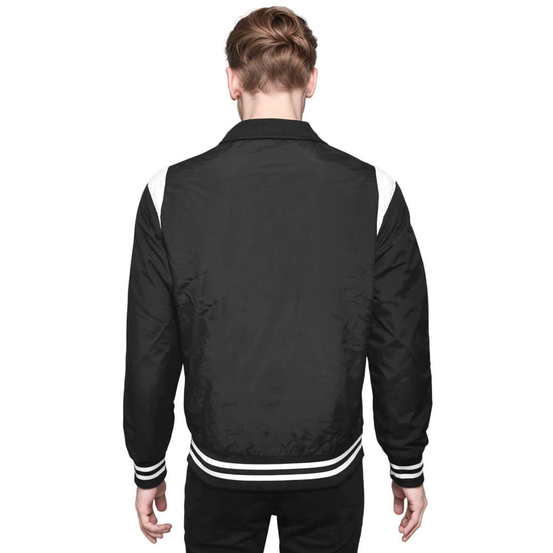 Louis Vuitton Embroidered logo Black Premium Jacket-2