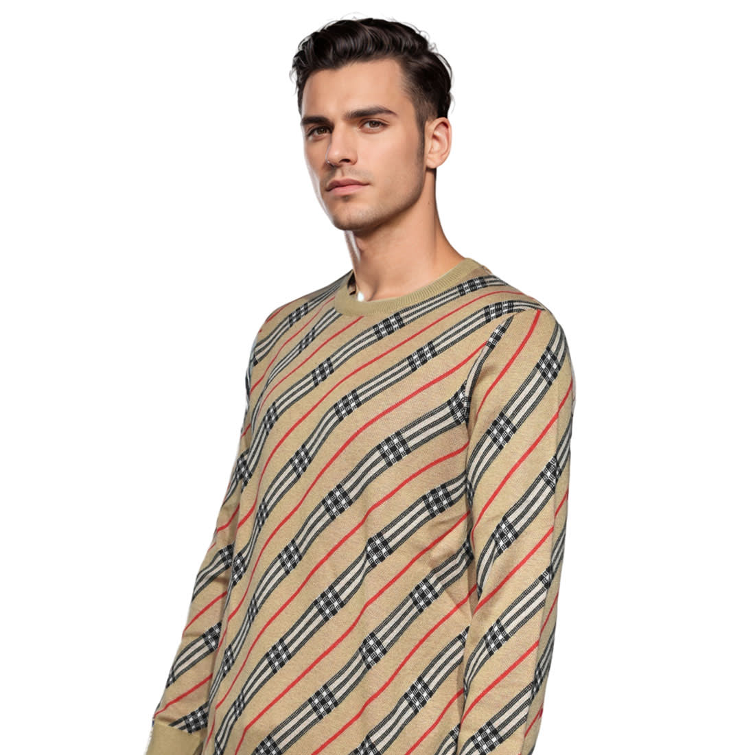 Burberry Brown Authentic Quality Pullover-0