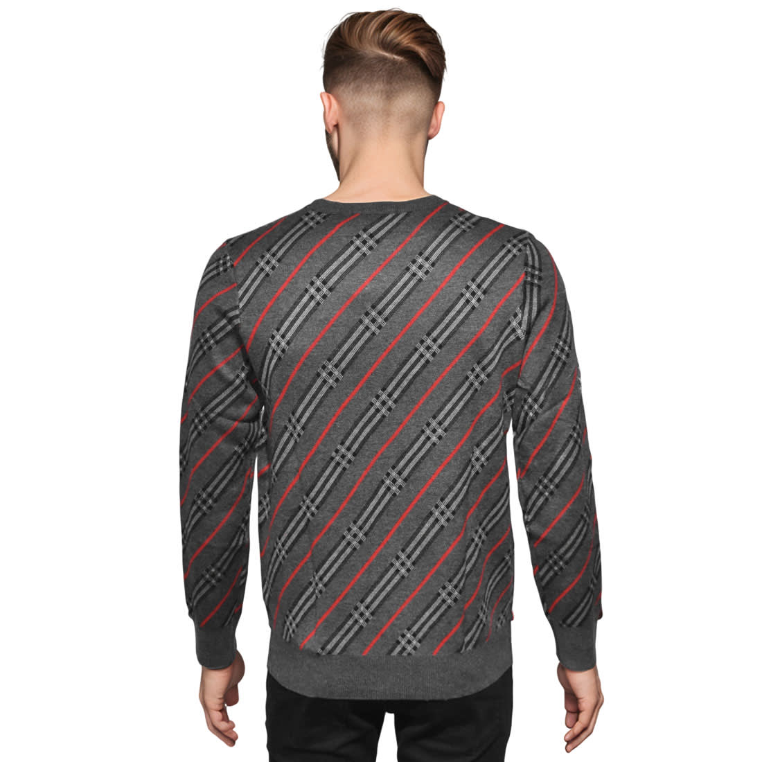 Burberry Grey Authentic Quality Pullover-2