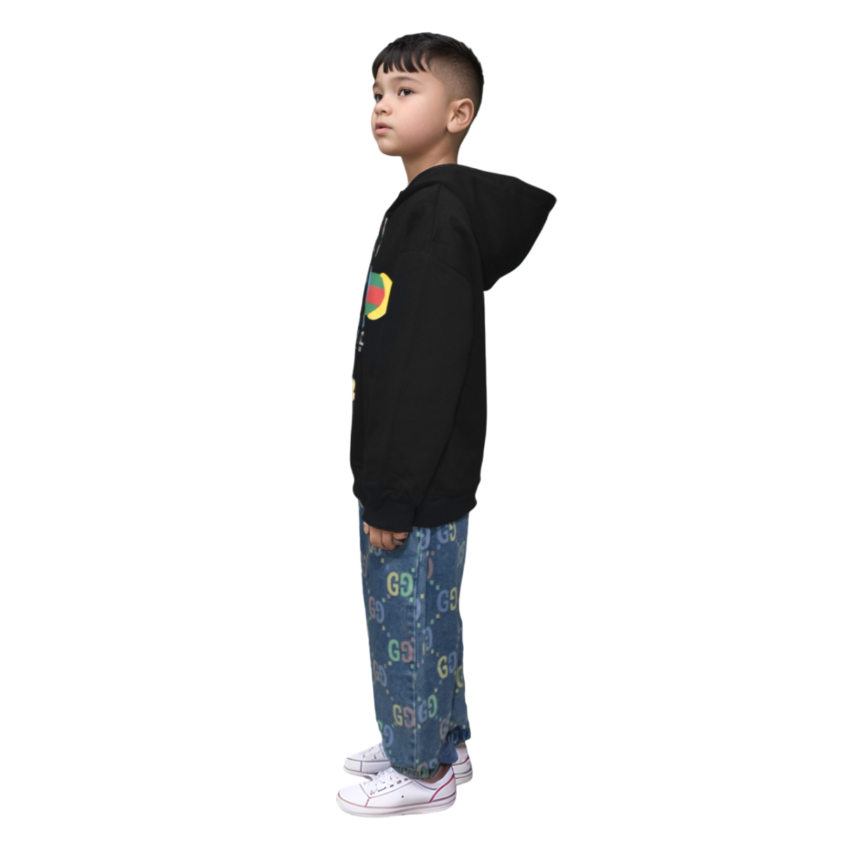 Gucci Black Premium Luxury Kids Tracksuit-2