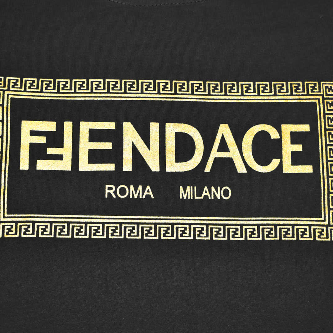 Fendi Black Girls Co-ord Set-3