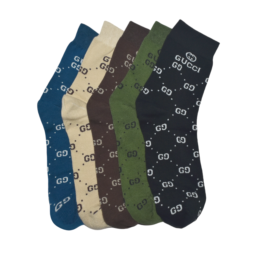 Gucci Premium Quality Ankle Socks - Pack of 5-0