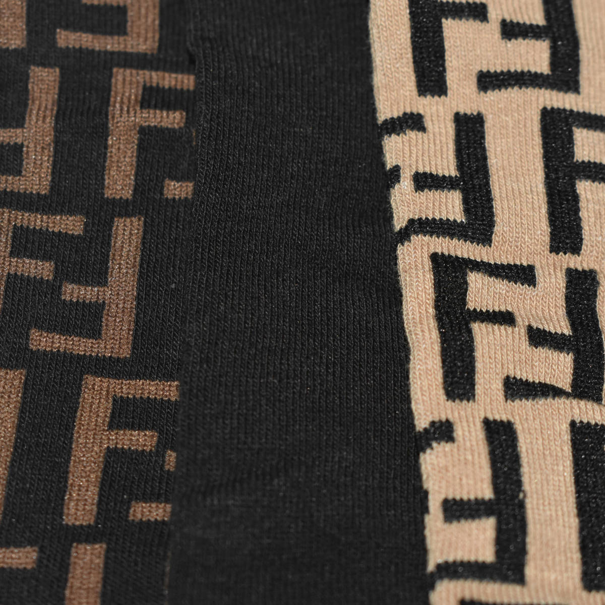 Fendi logo Print Premium Ankle Socks - Pack of 5-3