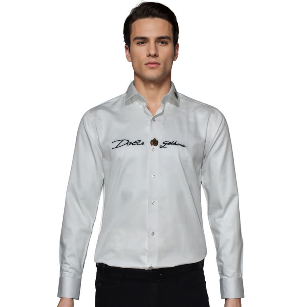 Dolce & Gabbana White Premium Quality Shirt-0