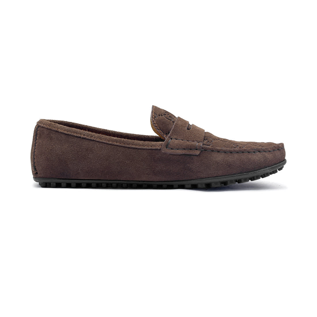 Gucci Brown Premium Suede loafers-2
