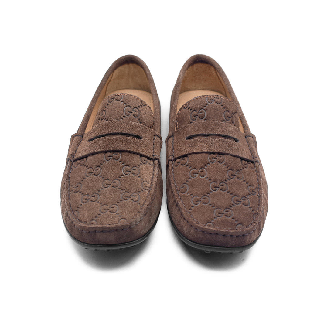 Gucci Brown Premium Suede loafers-3