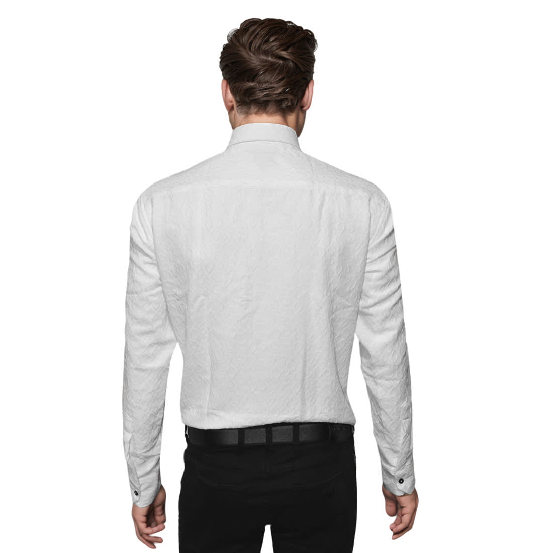 Bottega Veneta logo Patch White Premium Shirt-1