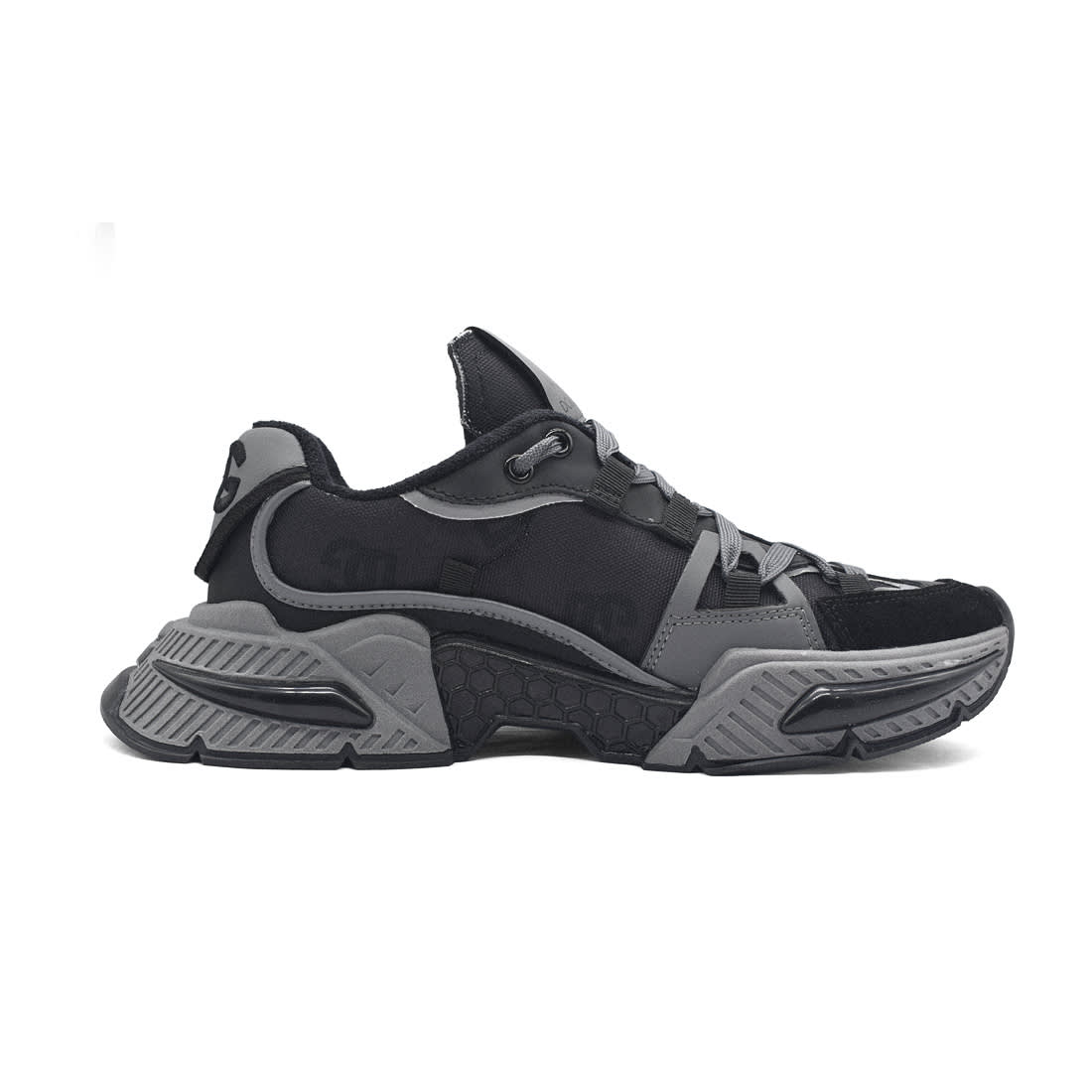 Dolce & Gabbana Airmaster Black Grey Sneaker-1