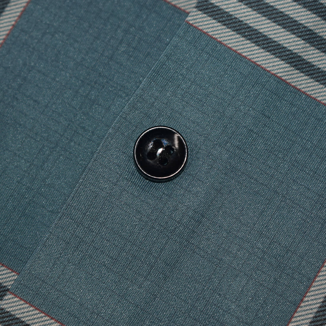 Burberry Green Checked Premium Casual Shirt-3