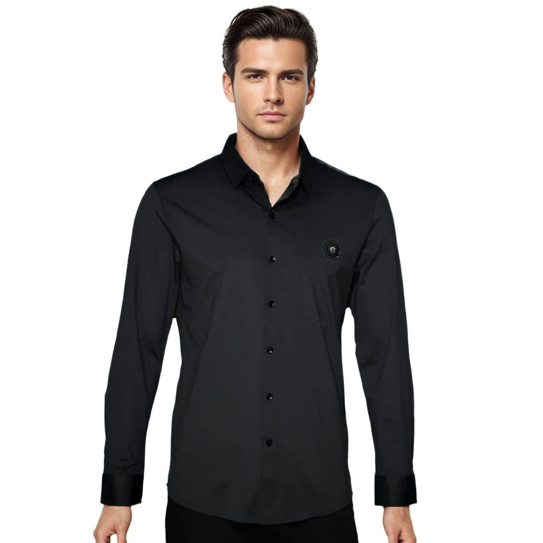 Versace Black Premium Quality Shirt-0