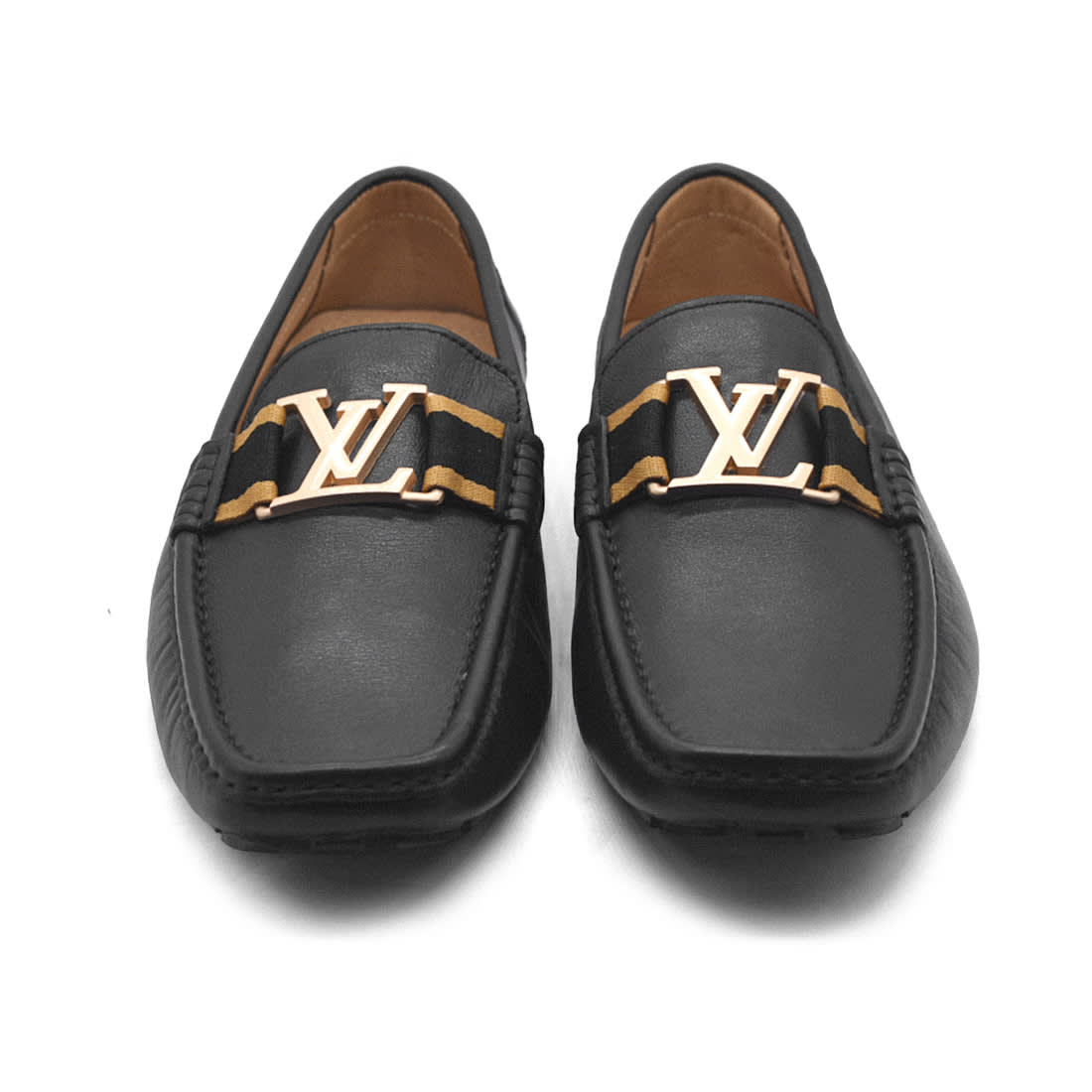 Louis Vuitton Black Premium Quality Loafers-3