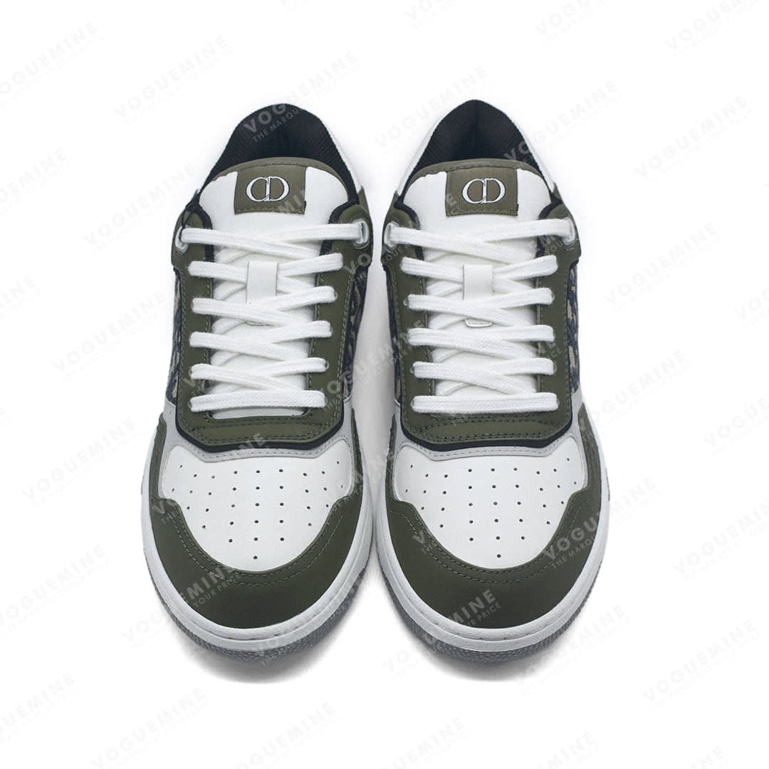 Dior White & Green Premium Low-top Sneaker-3