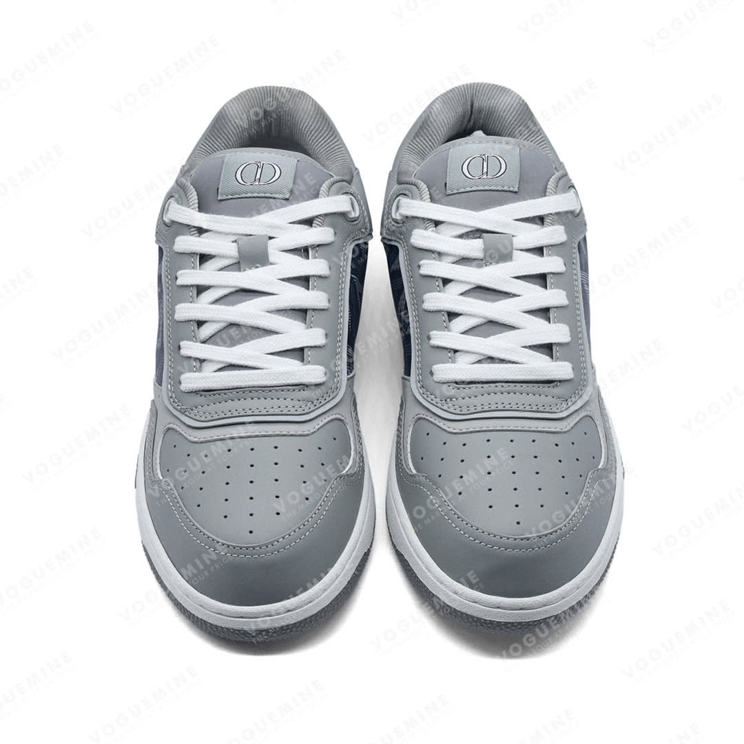 Dior Grey & Blue Premium Low-Top Sneaker-4