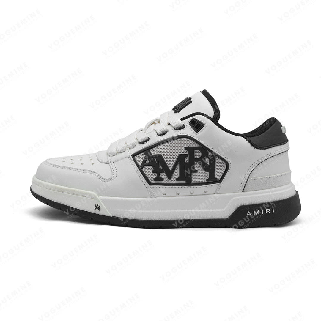 Amiri Classic Low White & Black Premium Sneaker-0