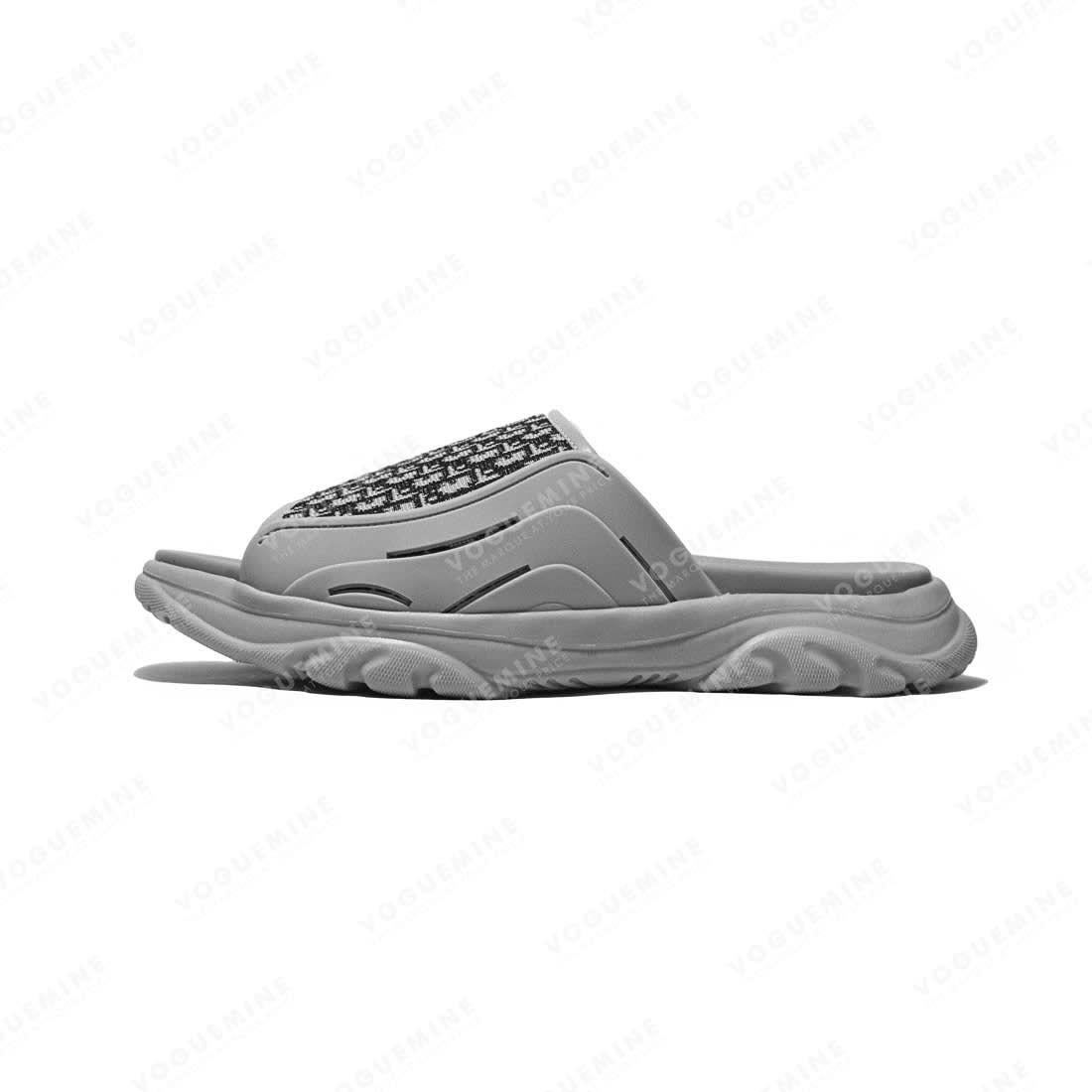 Dior Grey Premium H-Town Flip-flops-1