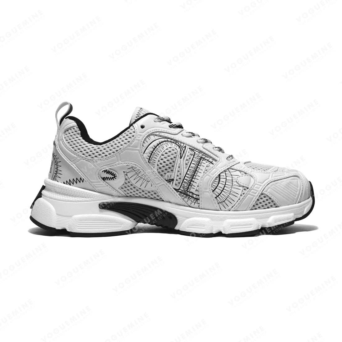 Dior White Premium Chrono Sneaker-1