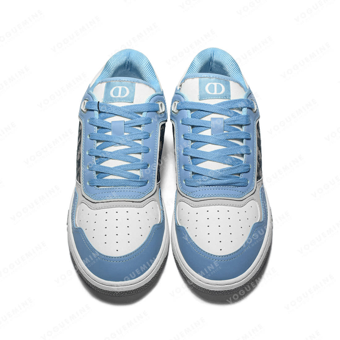 Dior White & Blue Premium Low-top Sneaker-3
