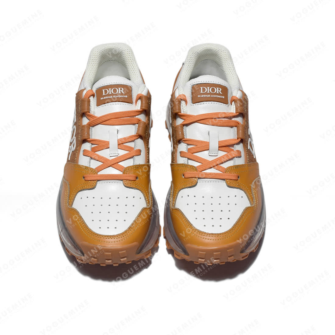 Dior Orange Premium Quality Sneakers-3